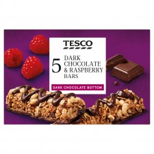 Tesco Chocolate and Raspberry Bars 5 Pack