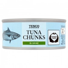 Tesco Tuna Chunks In Brine 145g