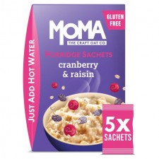 Moma Gluten Free Porridge Cranberry and Raisin 5 x 75g