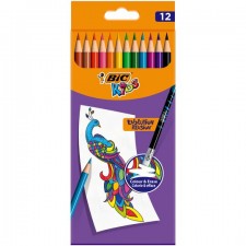 Bic Kids Evolution Illusion Erasable Pencil 12 per pack