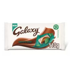 Galaxy Smooth Mint Chocolate Bar 110g