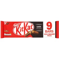 Nestle Kit Kat 2 Finger Bars Dark 9 Pack