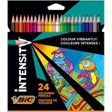 Bic Intensity Colouring Pencils 24 per pack