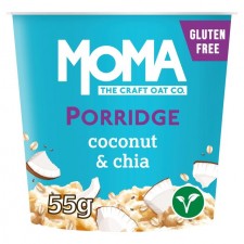 Moma Dairy Free Porridge Coconut and Chia 55g
