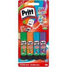 Pritt Stick Fun Colours 10g x 4