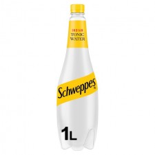 Schweppes Tonic Water 1 Litre Bottle