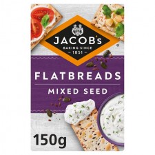 Jacobs Flatbreads Mixed Seeds 150g