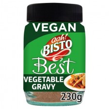 Bisto Best Vegetable Gravy Granules 230g glass jar