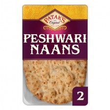 Pataks Peshwari Naan Bread 2 Pack