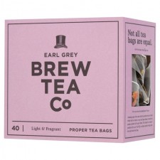 Brew Tea Co Earl Grey Tea 40 Teabags
