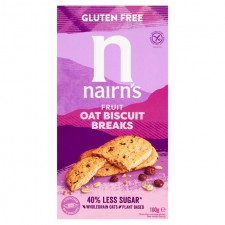 Nairns Gluten Free Oats and Fruit Breakfast Biscuit 160g