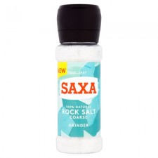 Saxa Coarse Rock Salt Grinder 200g