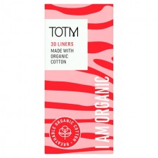TOTM Organic Cotton Daily Liners 30 per pack