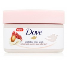 Dove Exfoliating Body Scrub Pomegranate Seeds and Shea Butter 225ml