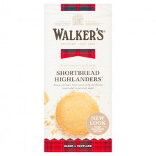 Walkers Pure Butter Shortbread Highlanders 160g