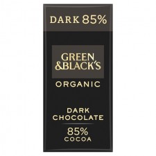 Green and Blacks Organic Chocolate 85% Dark 100g