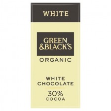 Green and Blacks Organic 30% White Chocolate 90g
