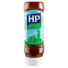HP Reduced Sugar And Salt Brown Sauce 450g