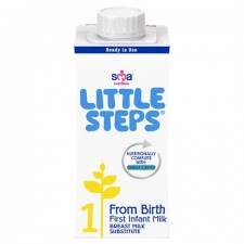 SMA Little Steps Stage 1 First Milk From Birth Ready to Use 200ml