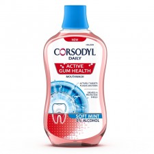 Corsodyl Active Gum Health Soft Mint Mouthwash 500ML