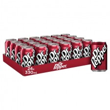 Retail Pack Dr Pepper Regular 24x330ml Cans