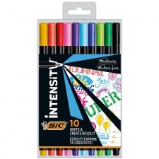 Bic Intensity Fineliners 10 per pack
