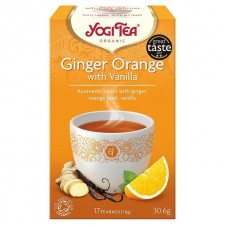 Yogi Tea Ginger Orange with Vanilla Organic 17 Teabags