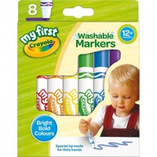 Crayola My First Crayola Washable Markers 8 per pack