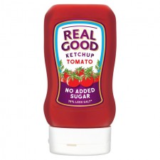 Real Good Tomato Ketchup No Added Sugar Gluten Free 310g