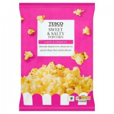 Tesco Sweet N Salted Popcorn 110g