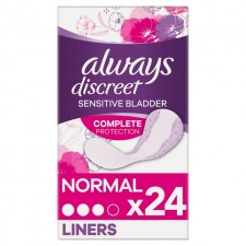 Always Discreet Normal Liners 24 per pack