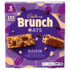 Cadbury Brunch Bar Raisin 5 Pack
