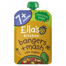 Ellas Kitchen Bangers and Mash with Veggies 130g 7 Month