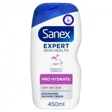 Sanex Biome Protect Dermo Pro Hydrate Shower Cream for Very Dry Skin 450ml