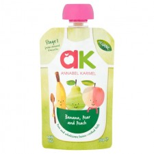 Annabel Karmel Organic Banana Pear and Peach Puree 100g