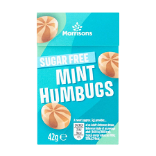 Morrisons Sugar Free Sweets Humbugs 42g