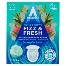 Astonish Fizz and Fresh Eucalyptus Fresh Toilet Tablets 200g