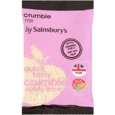 Sainsburys Crumble Mix 225g