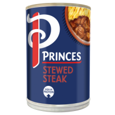 Retail Pack Princes Stewed Steak in a Rich Meaty Gravy 400g x 6