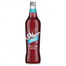 Shloer Zero Calorie Sparkling Red Grape Drink 750ml