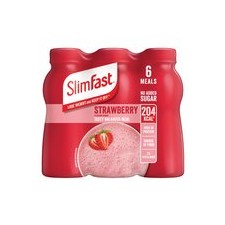 Slimfast Strawberry Drink 6 X 325ml