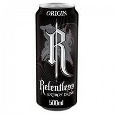 Retail Pack Relentless Energy Origin 12 x 500ml