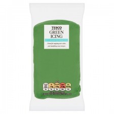 Tesco Ready To Roll Icing Green 250G