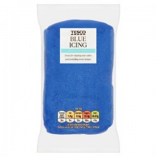 Tesco Ready To Roll Icing Blue 250G