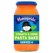 Homepride Pasta Bake Creamy Tomato and Herb 485g Jar