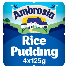 Ambrosia Rice Pudding 4 X 125g