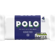 Polo Mints Sugar Free 4 x 34g Pack