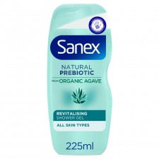 Sanex Natural Prebiotic Revitalising Shower Gel 225Ml