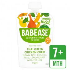Babease Organic Thai Green Chicken Curry 130g