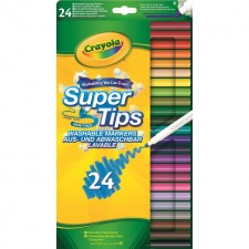 Crayola 24 Supertips 4yrs+